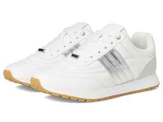 Calvin Klein Tatyann Womens Shoes White/Silver : 7.5 M, Synthetic/Faux Leather
