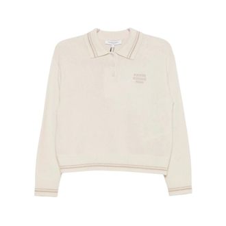 Maison Kitsun&eacute; Mujer, Camisetas, Beige, Talla: S