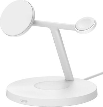 Belkin Boostcharge Pro Auriculares, Smartphone, Reloj Inteligente Blanco Usb Cargador Inal&aacute;mbrico Carga R&aacute;pida Interior