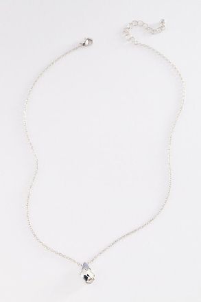 Anthropologie Delicate Bezel Necklace