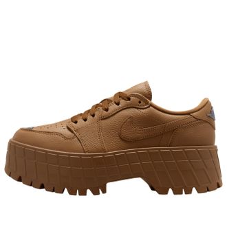 Nike Jordan (WMNS) Air Jordan 1 Brooklyn Low Light British Tan Metallic Silver IX5431-281