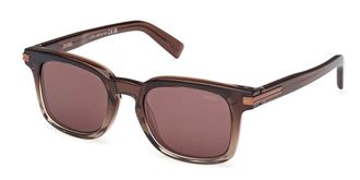 Ermenegildo Zegna EZ0230 50E Mens Sunglasses Brown Size 50