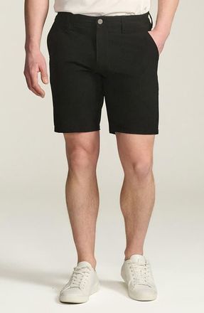 34 Heritage Arizona Commuter Flat Front Chino Shorts in Black Commuter Luxe at Nordstrom, Size 36