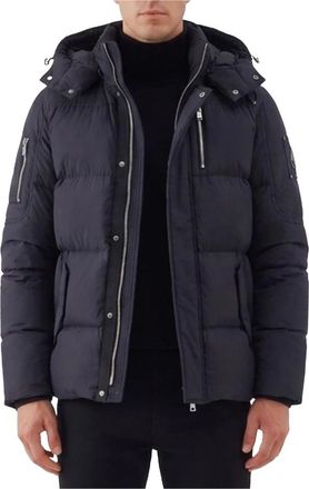 Moose Knuckles Everest 3Q Donsjack - Heren - Jassen - Blauw - Maat: XL Nylon