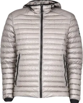 Belstaff Mens Belstaff Airspeed Beige Down Filled Jacket - Grey - Size: 46/Regular