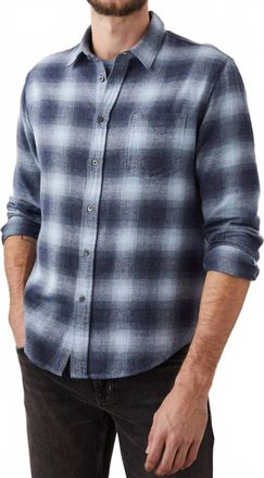 Rails Lennox Shirt In Denim Shadow