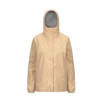 K-Way Dames, Jassen, Beige, Maat: 6XL