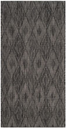 Safavieh Alfombra negro/negro 122 x 170 cm