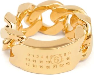 Maison Margiela Anello Minimal - Oro