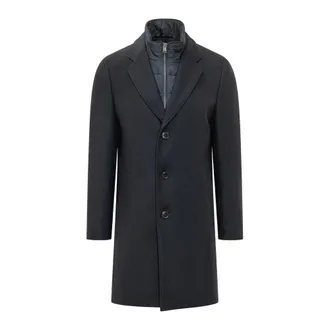 HUGO BOSS Hombre, Abrigos, Azul, Talla: 3XL