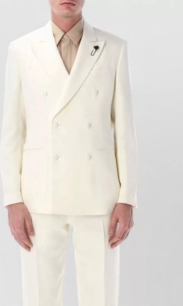 Lardini soiree double breasted six button jacket