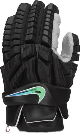Nike Mens Vapor Premier Lacrosse Gloves in Black | VR3F-010
