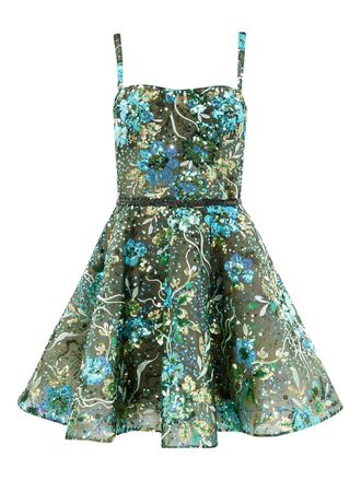 Bronx and Banco Mademoiselle mini dress - Green