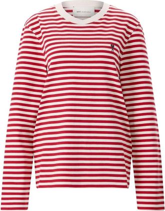 Ami Crew Neck Sweatshirt - Heren - Sweatshirts - Rood - XS - Katoen - Hoodies & sweatvesten