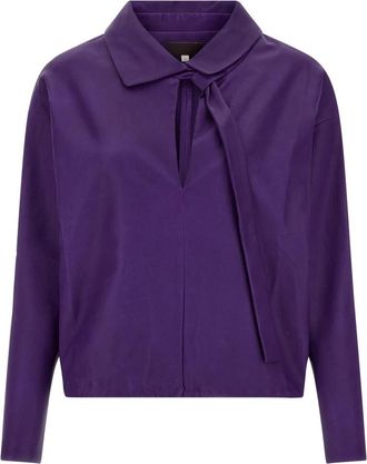 Stouls Graziela Blouse - Dames - Blouses - Paars - XS - Katoen - Overhemden