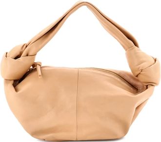 Bottega Veneta Borsa passepartout Double Knot mini in pelle - Toni neutri