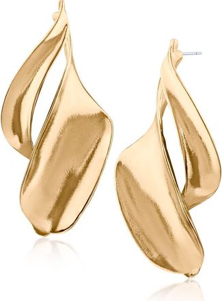 Jardin Folded Twist Drop Earrings in Gold at Nordstrom Rack