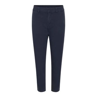 Kaffe Slim-fit Broeken - Dames - Broeken - Blauw - Maat: M
