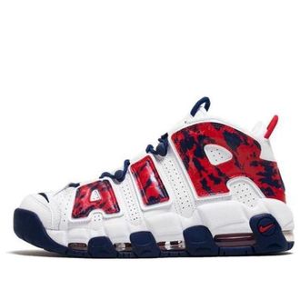 Nike Air More Uptempo Red Navy Camo CZ7877-100