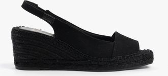 Toni Pons Fiore Womens Sandals Black Textile - Size UK 7