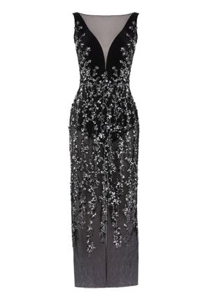 Saiid Kobeisy Tulle Dress, Straight Fit Dress