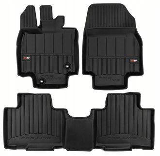 OEM Alfombras Y Felpudos De Goma Toyota Highlander 4 Desde 2019 - 3d Trough