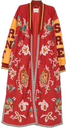 Front Street 8 Womens Cotton Long Bomber Jacket
