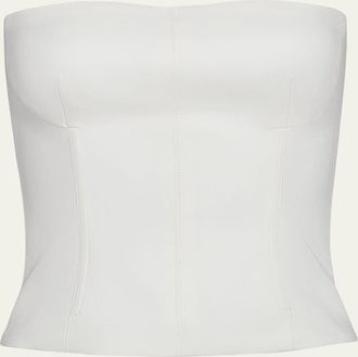 TWP Jillian Strapless Bustier Top