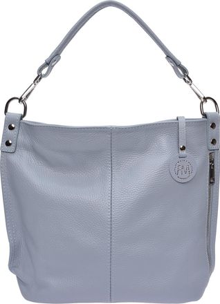 Roberta M Turquoise Rundleer Tas