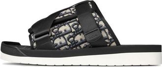 Dior Alpha Oblique Slippers Black 3SA081YXV_H961
