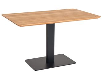 Schubiger M&ouml;bel Esstisch Gideon Rechteckrohr