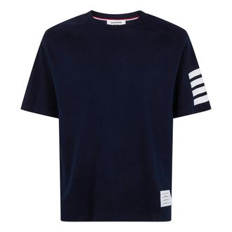 Thom Browne Hombre, Camisetas, Azul, Talla: XL