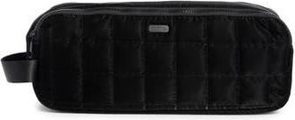 Mytagalongs Large Box Quilted Cosmetics Bag in Black at Nordstrom Rack