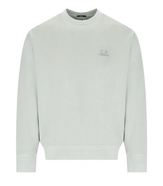 C.P. Company C. P. Company Diagonal Fleece Blue Fox Sweatshirt