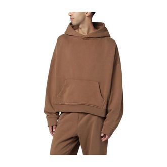 Entire studios Hoodies, male, Brown, Size: XL Heavy Hood