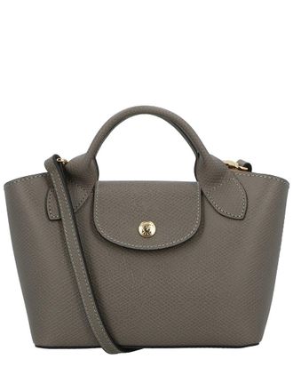 Longchamp &Eacute;pure Leather Mini Satchel