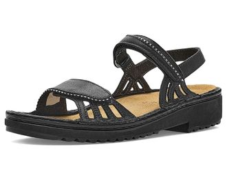 Naot Anika Womens Sandals Black Water Resistant Leather : EU 42 (US Womens 11) M