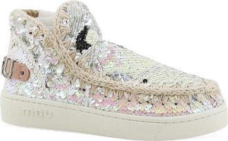 Mou Summer Eskimo Sneaker - Dames - Winterlaarzen - Grijs - 37 EU - Katoen - Schoenen