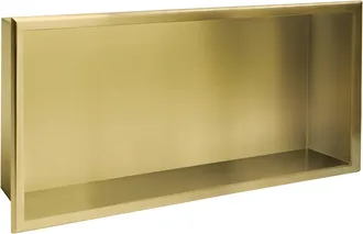Rea Estante Ba&ntilde;o 30x60 Cepillo Oro
