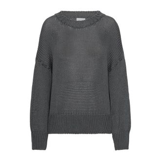 Americandreams Pepper Pullover - Dames - Ronde hals truien - Grijs - M - Katoen - Truien & Vesten