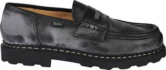 Paraboot Black Slip-on Loafers
