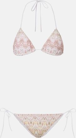 Missoni Bikini in lam&eacute; a zigzag