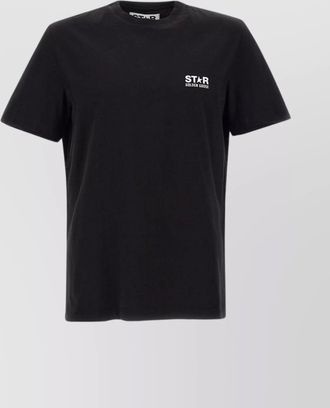 Golden Goose cotton logo print t-shirt