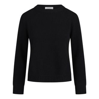 KANGRA Maglia girocollo - Dames - Ronde hals truien - Zwart - XS - Wol - Truien & Vesten