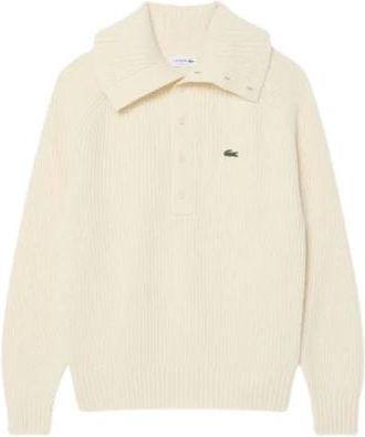 Lacoste Maglia Girocollo - - Knitwear - Uomo - Beige - L