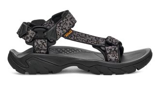 Teva Mens Terra Fi 5 Universal Sandal, Magma Black/Grey, 7.5 UK