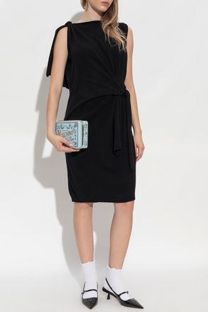 Moschino Wool Dress, Womens, Black
