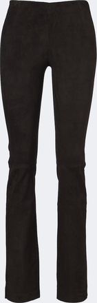 Arma Albie suede straight pants