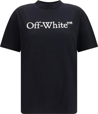 Off-white Black Logo Crew Neck T-Shirt