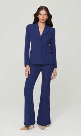 Generation Love Aimee Crepe Blazer in Blue at Nordstrom, Size Small
